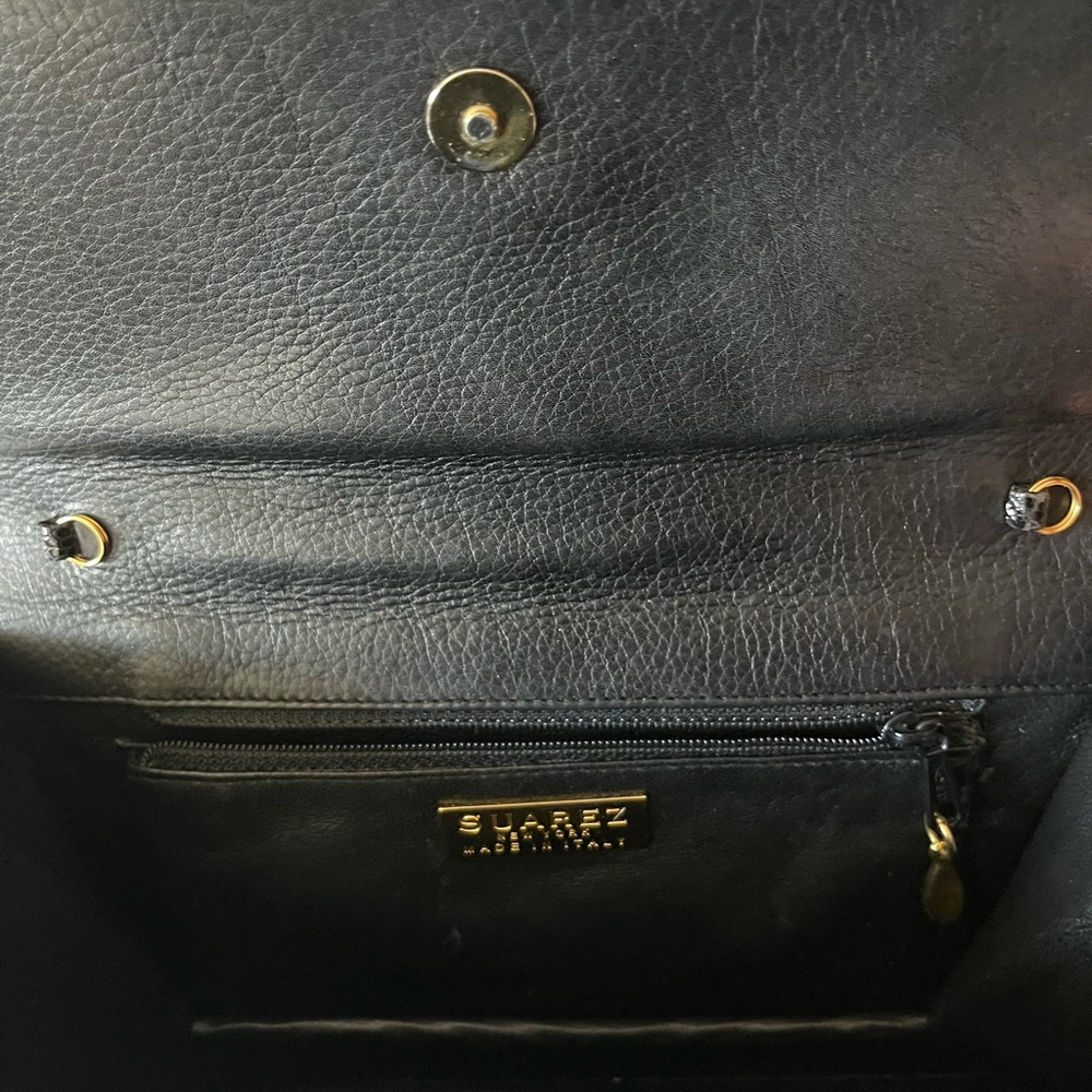 Suarez New York Lizard Black Clutch - Picture 9 of 11